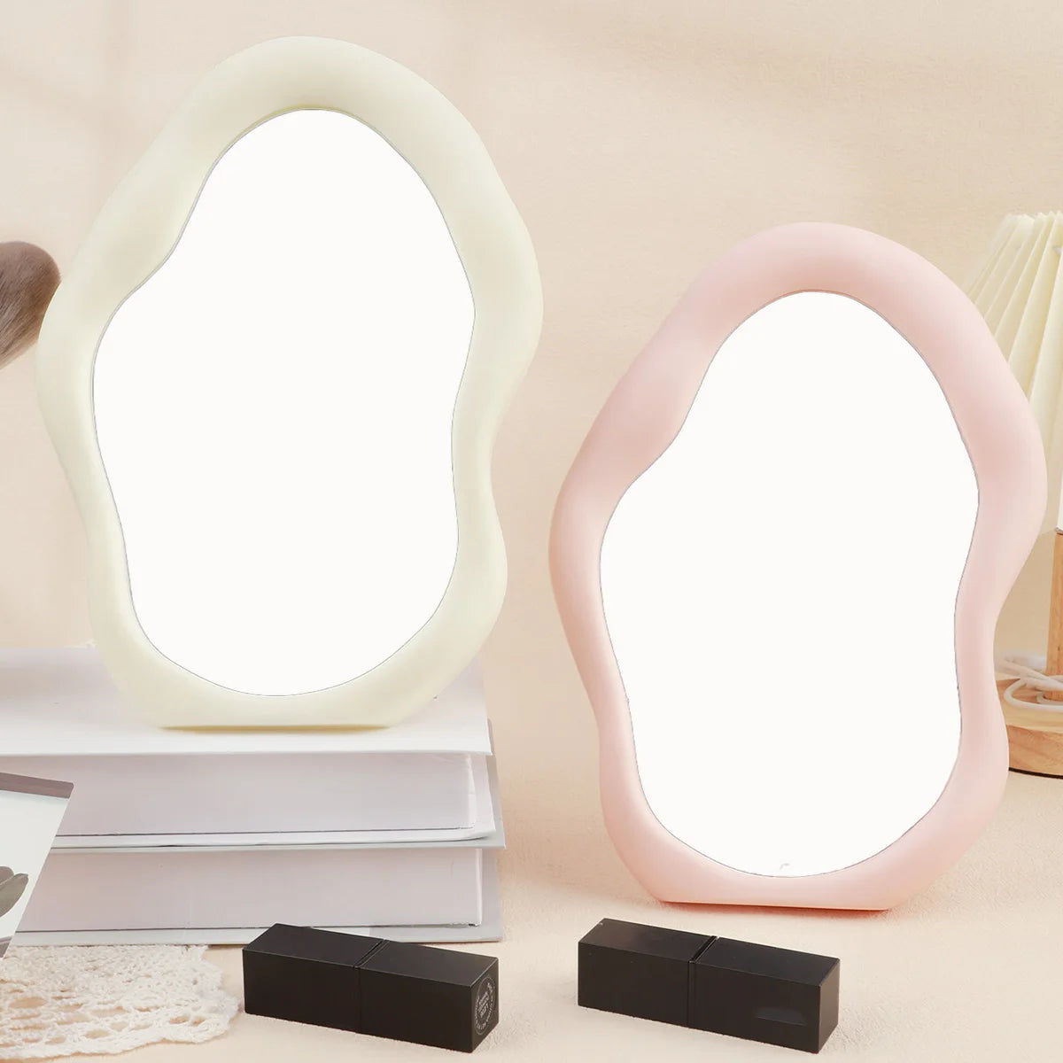 Amityra Decorative Tabletop Makeup Mirror — product image 1