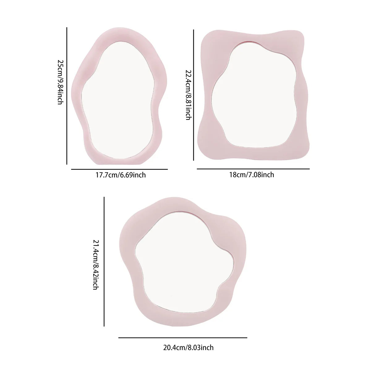 Amityra Decorative Tabletop Makeup Mirror — product image 2