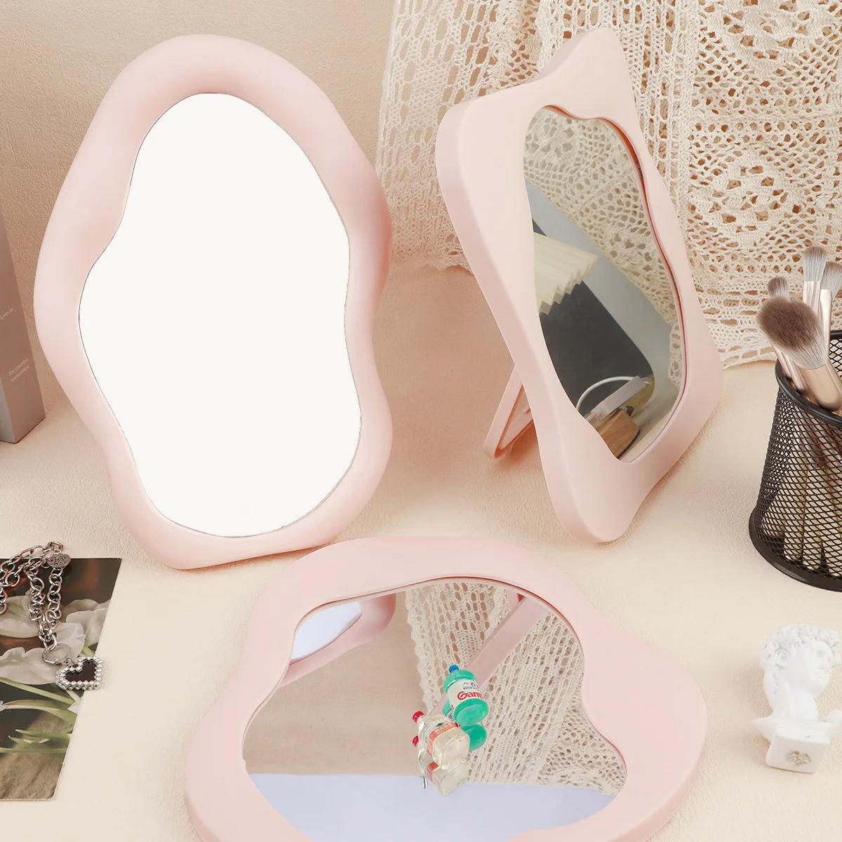 Amityra Decorative Tabletop Makeup Mirror — product image 5