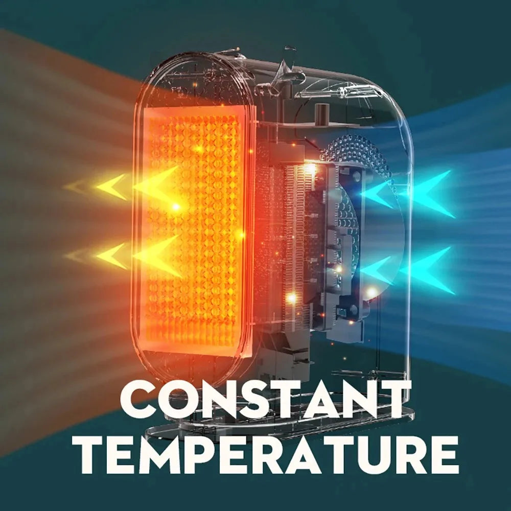 Amityra Desktop Electric Fan Heater — product image 4