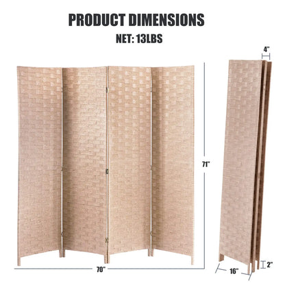 Amityra Folding Freestanding Room Divider — product image 3