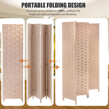 Amityra Folding Freestanding Room Divider — product image 6