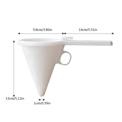 Amityra Handheld Baking Batter Funnel — product image 4