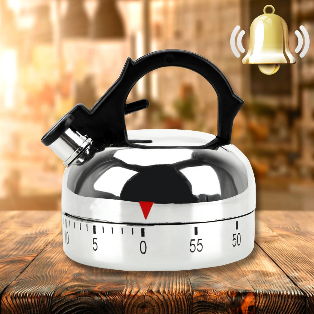 Amityra Kettle-Shaped Kitchen Timer — product image 1