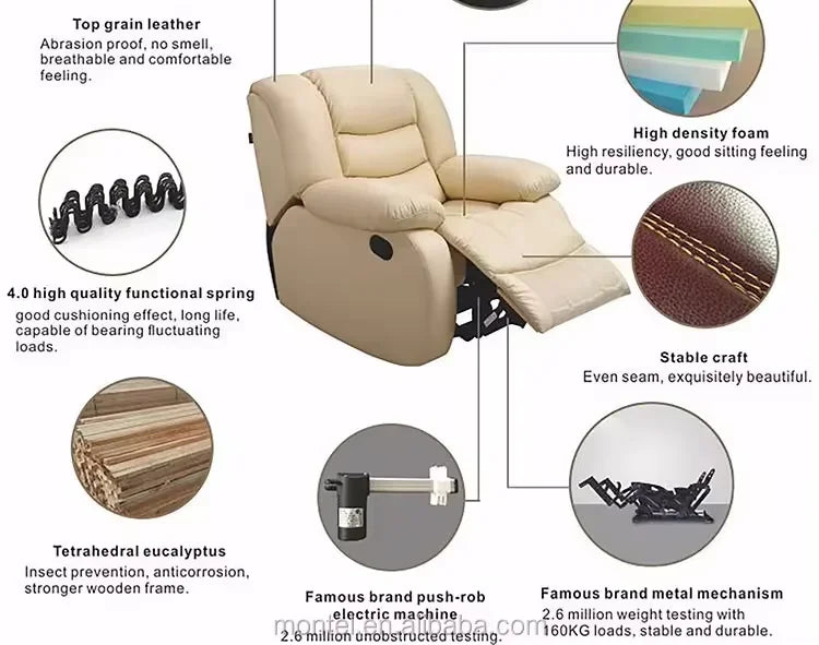 Amityra Single-Seat Living Room Recliner — product image 6