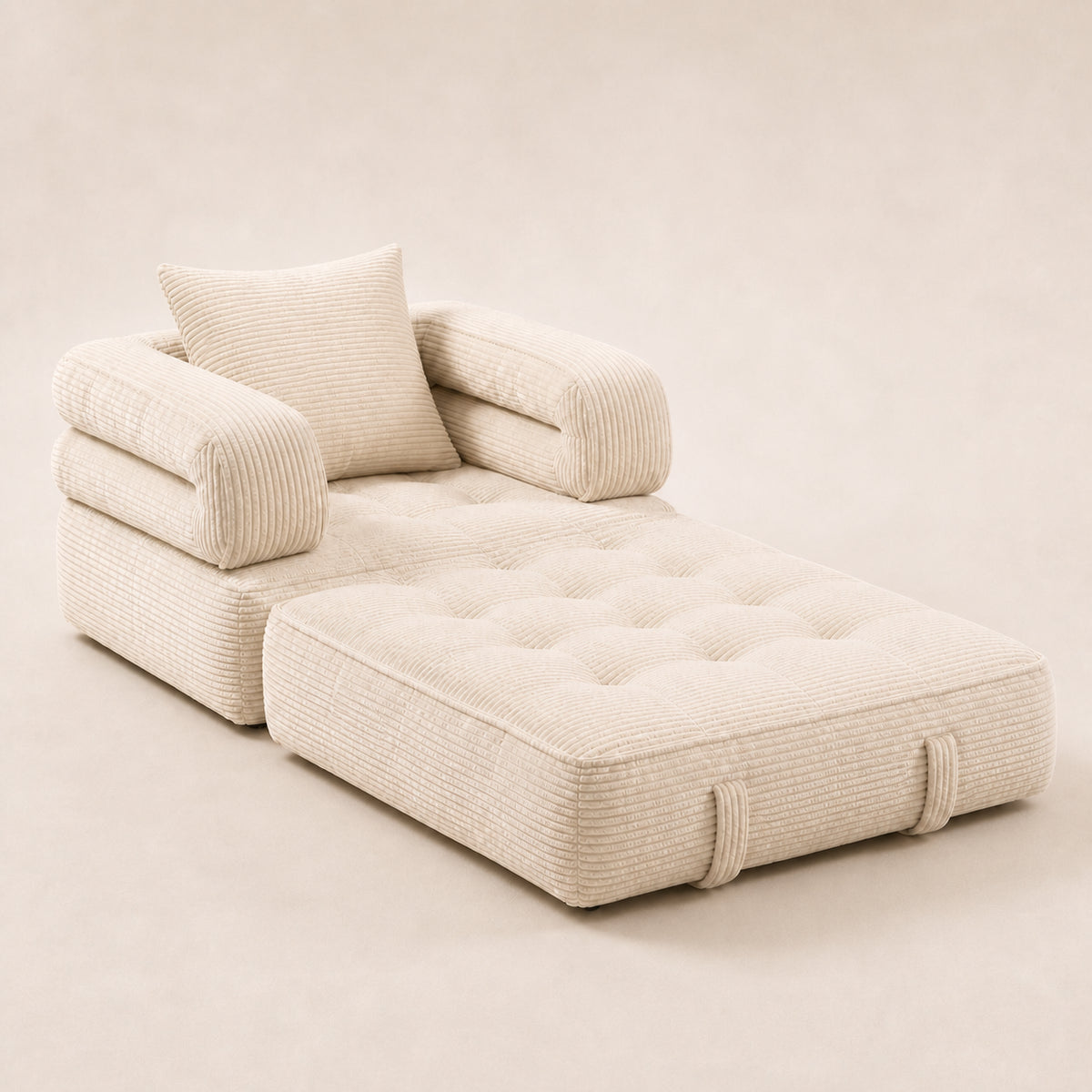 Amityra Foldable Cloud Sofa Bed — balanced-open-form