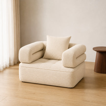 Amityra Foldable Cloud Sofa Bed — closed-comfort